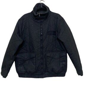 Steve Madden mens jacket coat bomber quilted zip in size 2XL/ TG